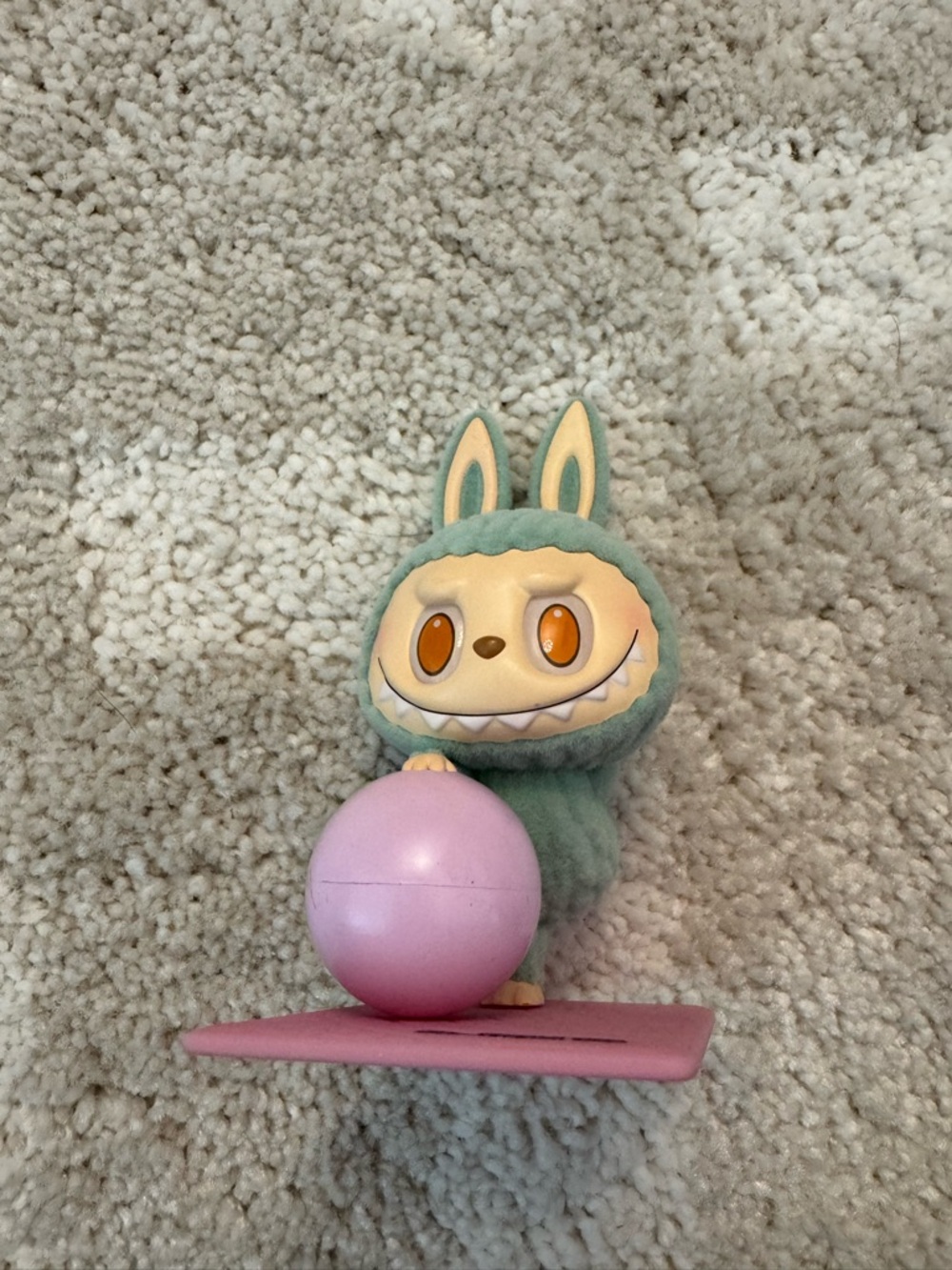 POP MART Labubu lazy yoga- zone out figure
